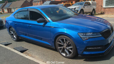 Skoda Superb 2.0 Tsi 190 Sport Line Plus Dsg Blue