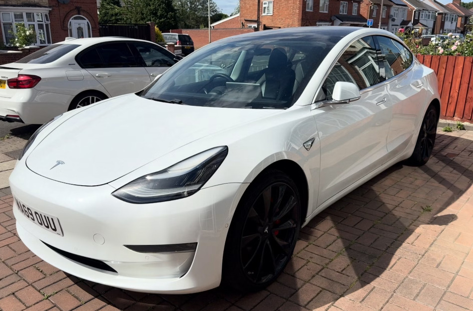 Tesla Model 3 Performance Awd Performance Upgrade White