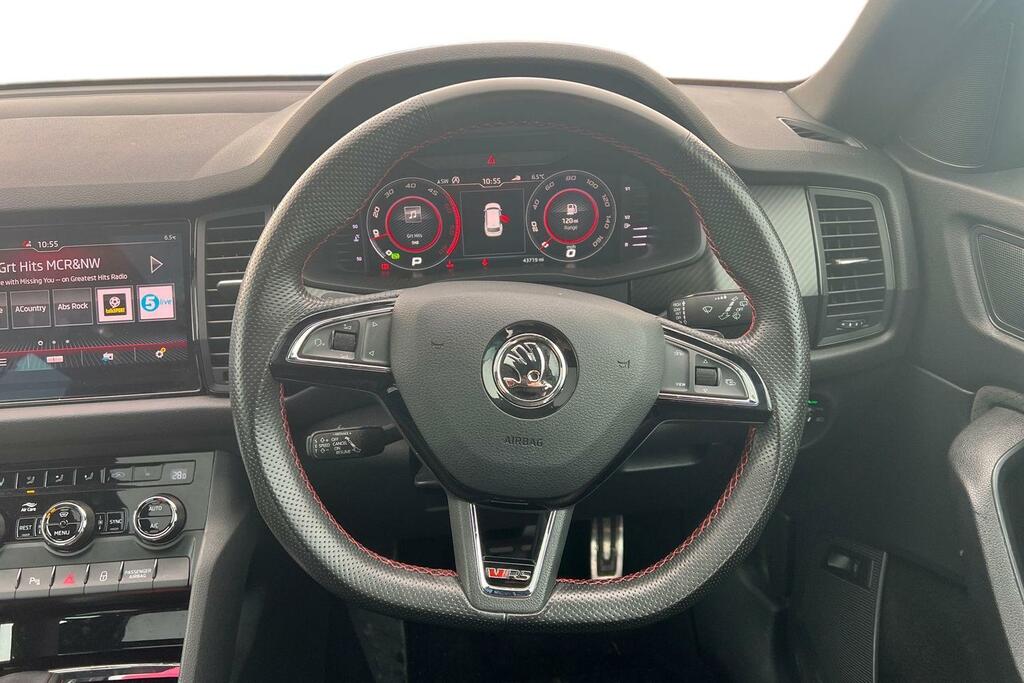 Skoda Kodiaq 2.0 Bitdi 239 Vrs 4X4 Dsg 7 Seat Blue #4