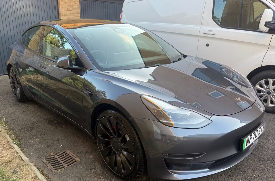 Tesla Model 3 Performance Awd Performance Upgrade Grey