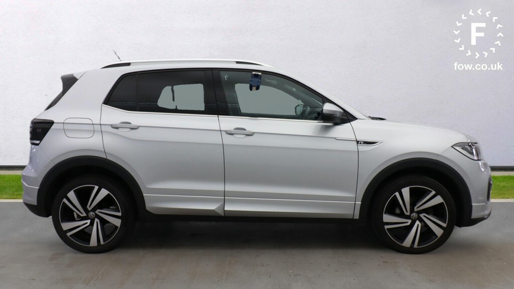 Volkswagen T-Cross 1.5 Tsi Evo R-line Dsg Silver #5