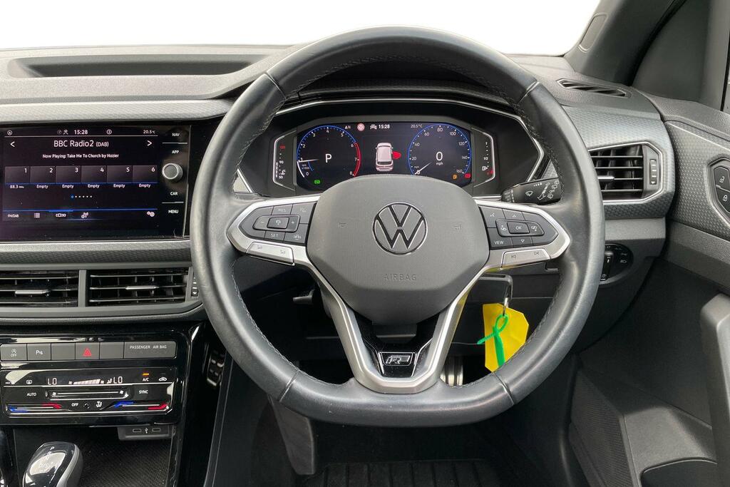Volkswagen T-Cross 1.5 Tsi Evo R-line Dsg Silver #5