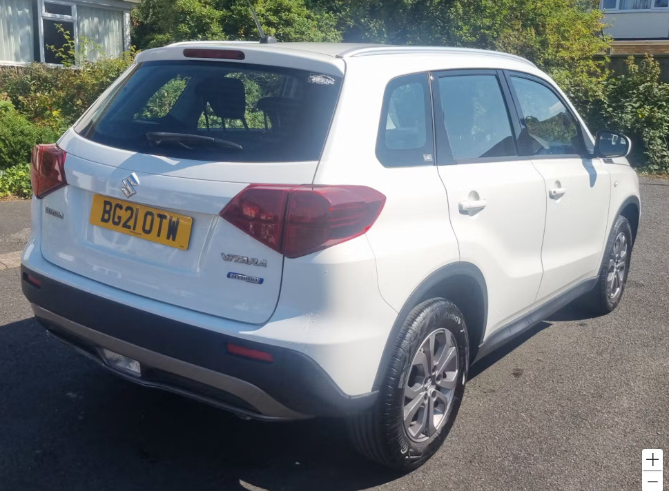 Suzuki Vitara 1.4 Boosterjet 48V Hybrid Sz4 White #2
