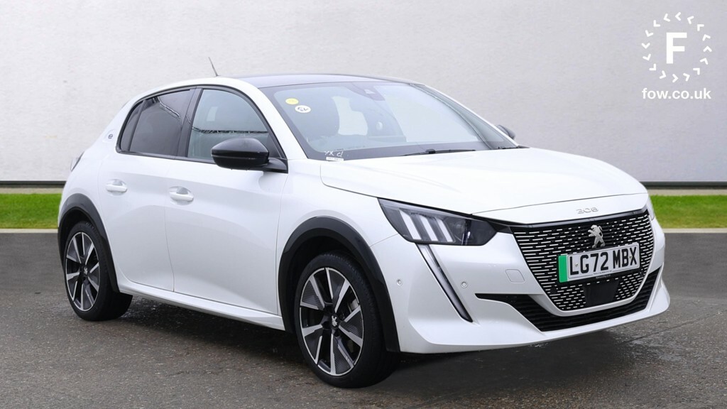 Peugeot e-208 100Kw Gt Premium 50Kwh White