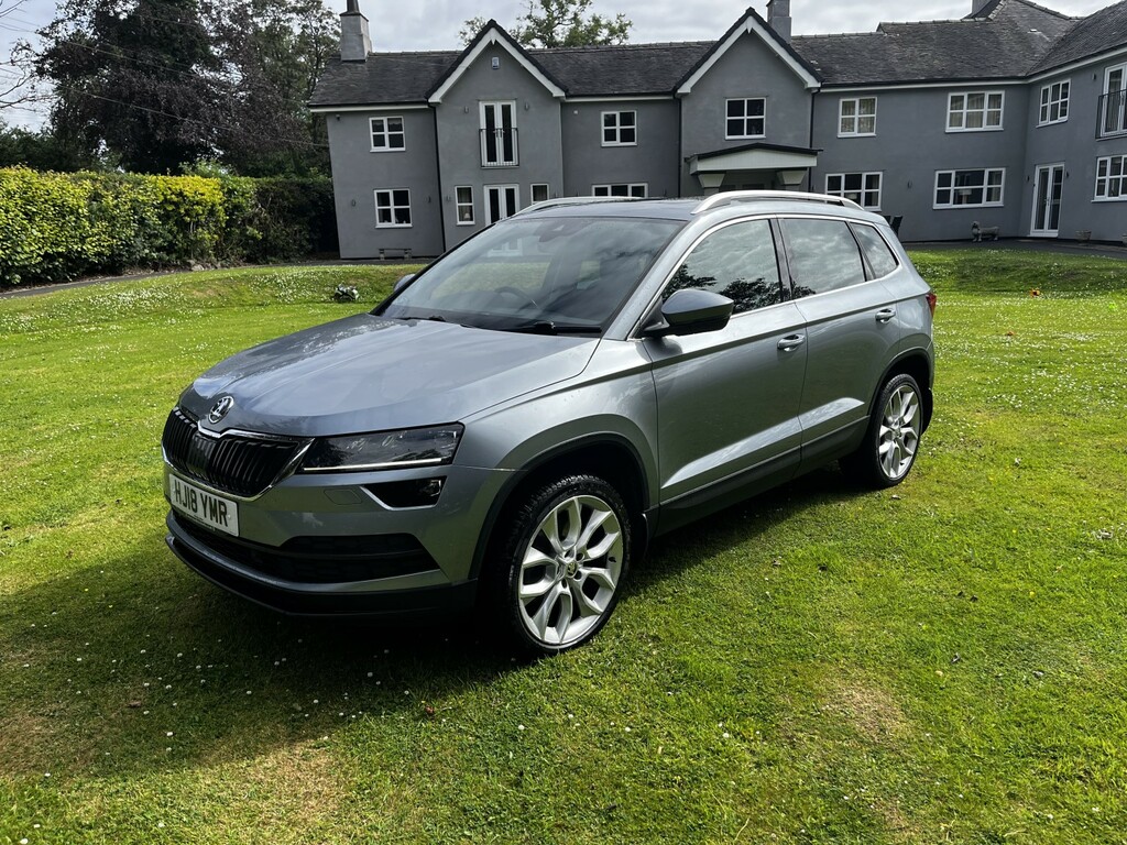 Skoda Karoq Suv 1.5 Tsi Edition,lth Heated Seats,pan Roof,19s, HJ18YMR Grey #2
