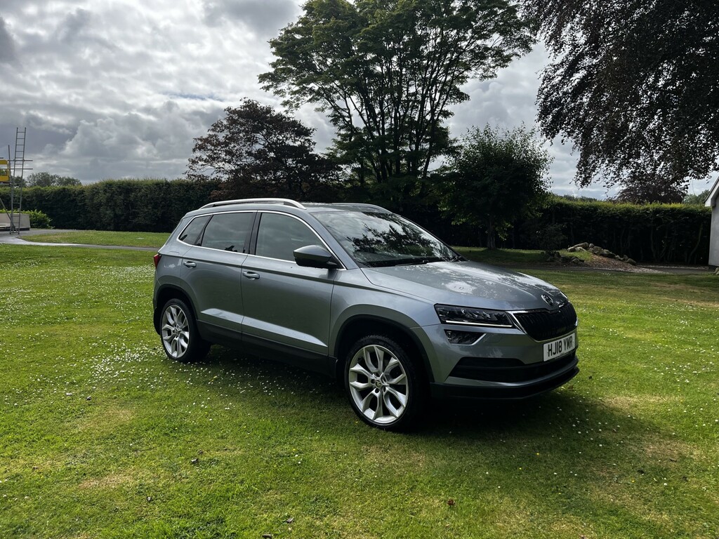 Skoda Karoq Suv 1.5 Tsi Edition,lth Heated Seats,pan Roof,19s, HJ18YMR Grey