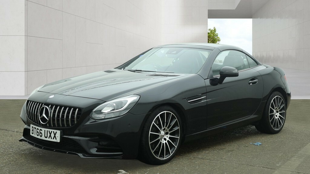 Mercedes-Benz SLC 2.1 Slc250d Amg Line,airscarf Heated Seats,sat Nav Black #2