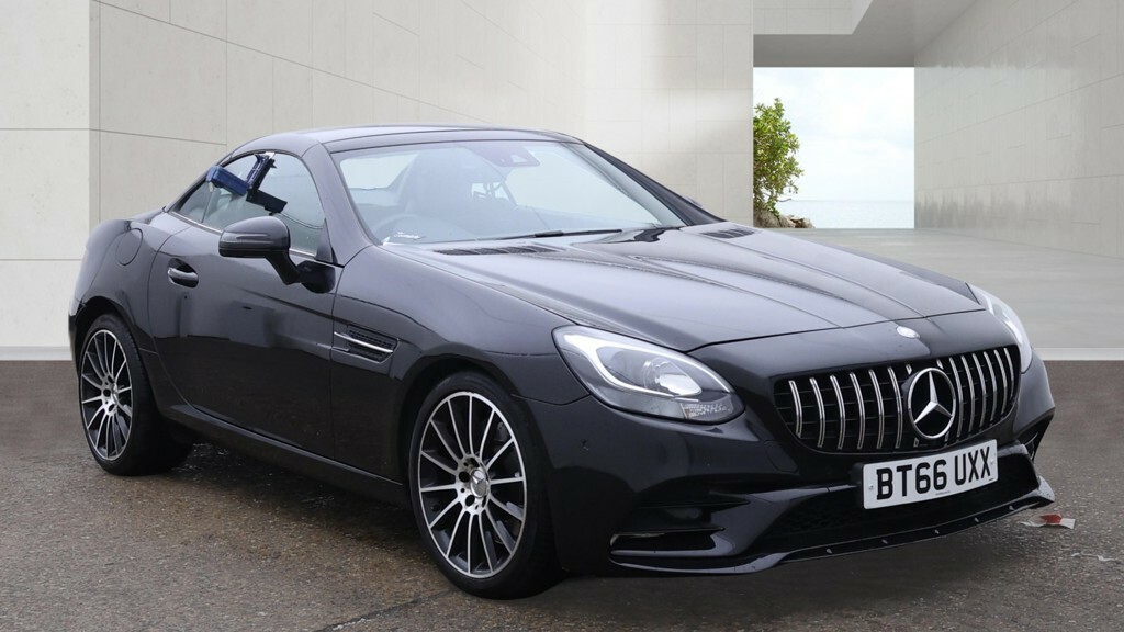 Mercedes-Benz SLC 2.1 Slc250d Amg Line,airscarf Heated Seats,sat Nav Black