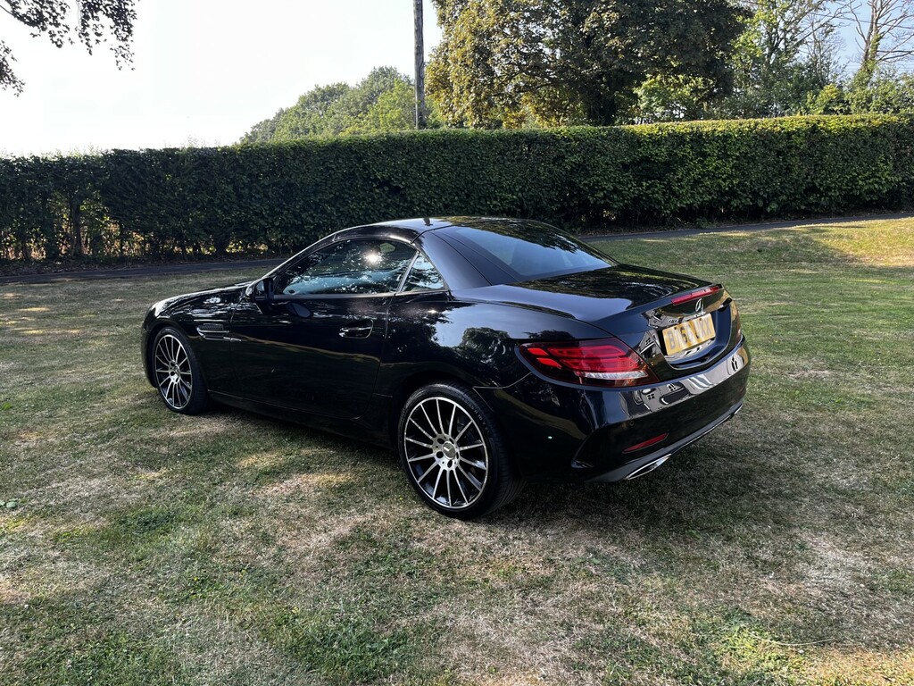 Mercedes-Benz SLC Convertible 2.1 Slc250d Amg Line,airscarf Heated S Black #6