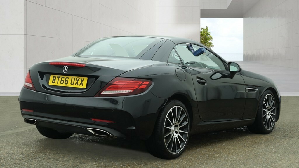 Mercedes-Benz SLC 2.1 Slc250d Amg Line,airscarf Heated Seats,sat Nav Black #4
