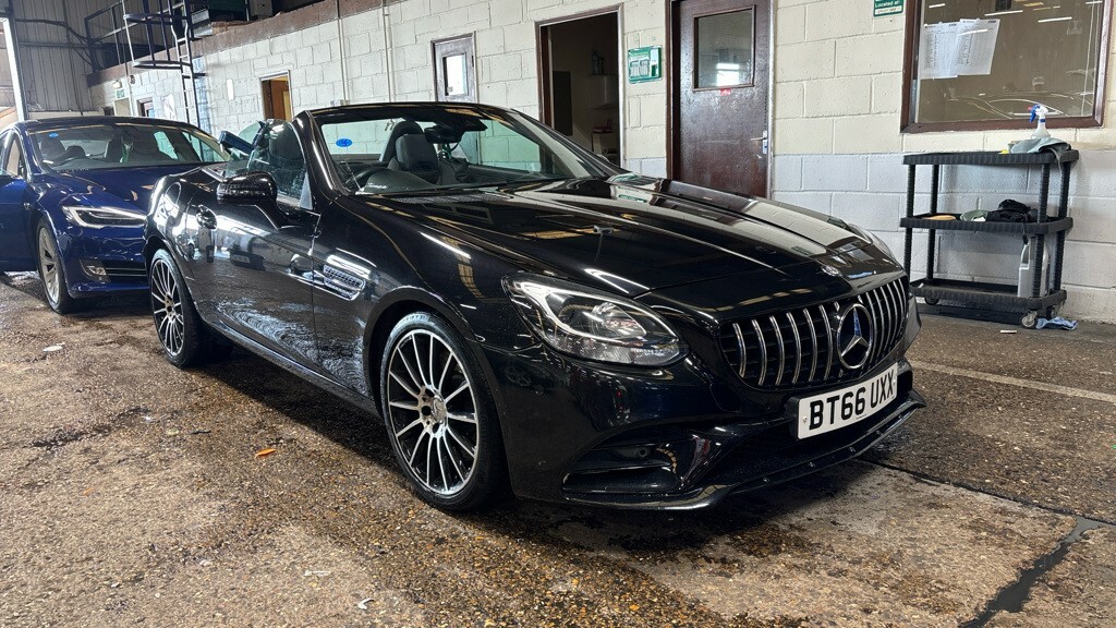 Mercedes-Benz SLC 2.1 Slc 250 D Amg Line 201 Bhp Black #9