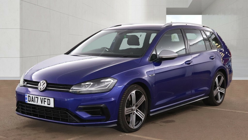 Volkswagen Golf Estate 2.0 Tsi Bluemotion Tech R Estate 310Bhp 4X4 DA17VFD Blue #2