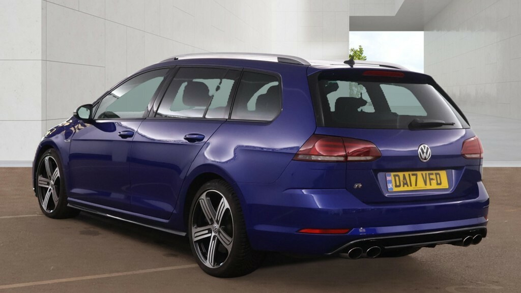 Volkswagen Golf Estate 2.0 Tsi Bluemotion Tech R Estate 310Bhp 4X4 DA17VFD Blue #3