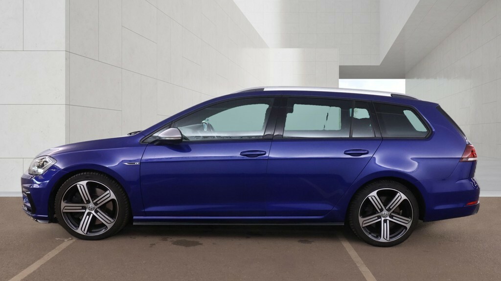 Volkswagen Golf Estate 2.0 Tsi Bluemotion Tech R Estate 310Bhp 4X4 DA17VFD Blue #5