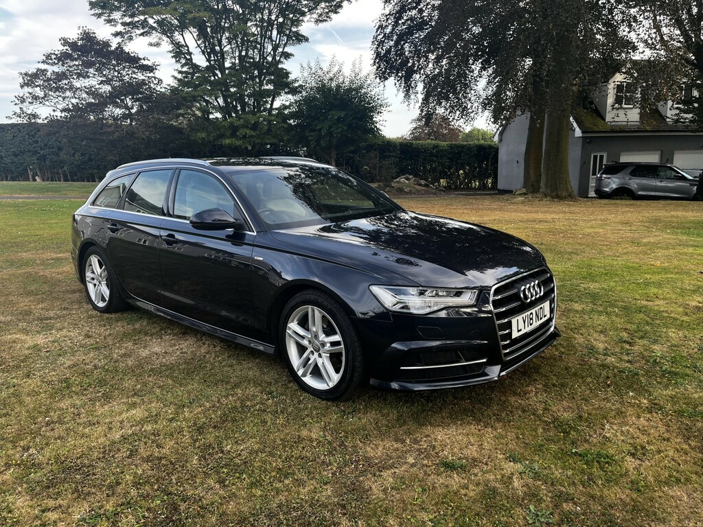 Audi A6 Avant 2.0 Tdi Ultra S Line With Luner Lth,full Audi Hist Blue