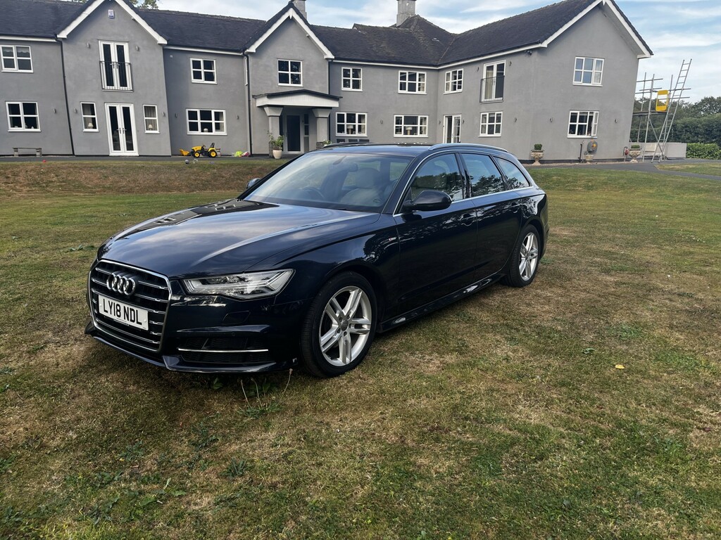 Audi A6 Avant 2.0 Tdi Ultra S Line With Luner Lth,full Audi Hist Blue #2