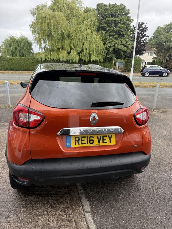 Renault Captur 1.5 Dynamique S Nav Dci Orange #4