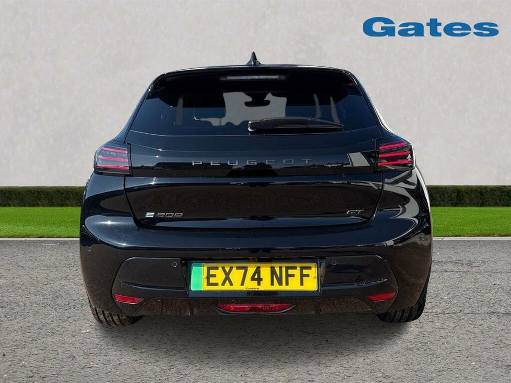 Peugeot e-208 Peugeot 208 Gt 100Kw 50Kwh EX74NFF Black #6