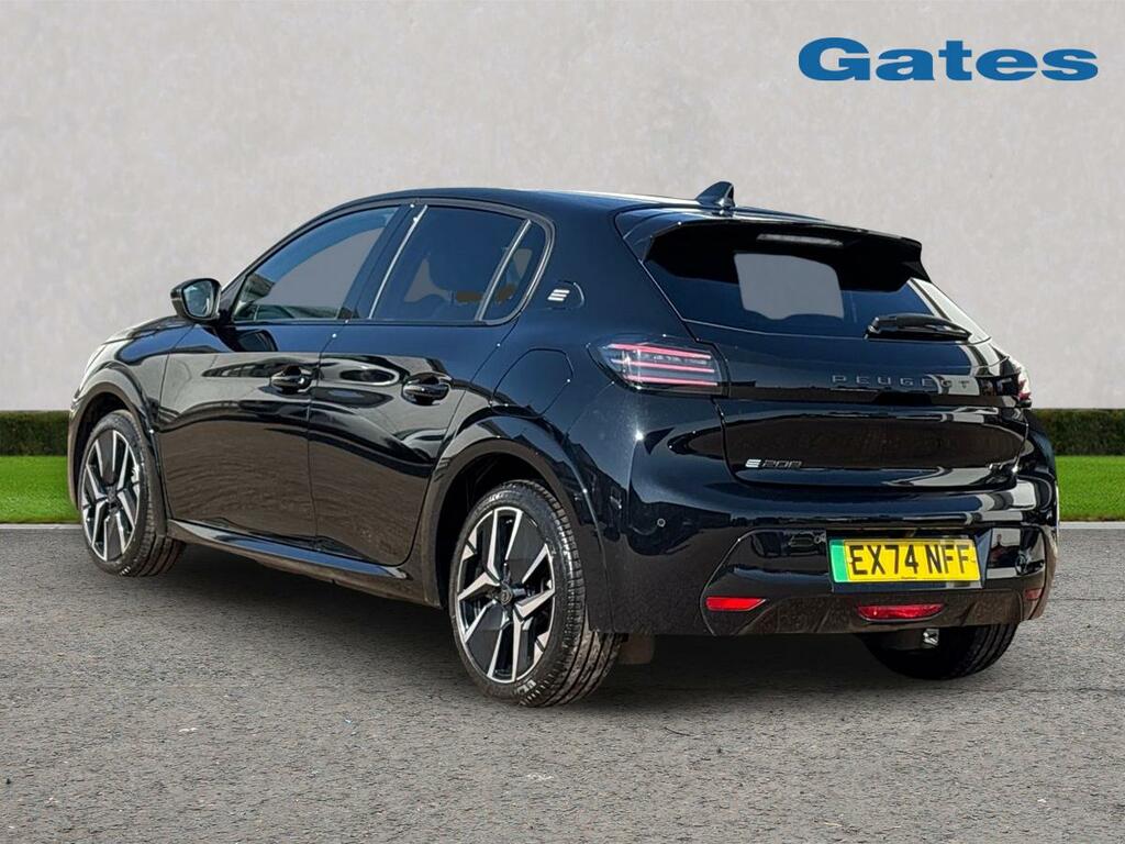 Peugeot e-208 Peugeot 208 Gt 100Kw 50Kwh EX74NFF Black #5