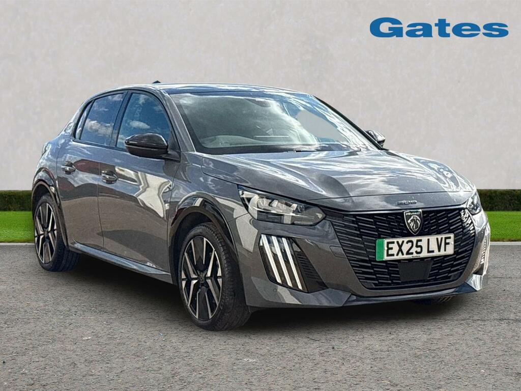 Peugeot e-208 Peugeot 208 Gt 100Kw 50Kwh Grey