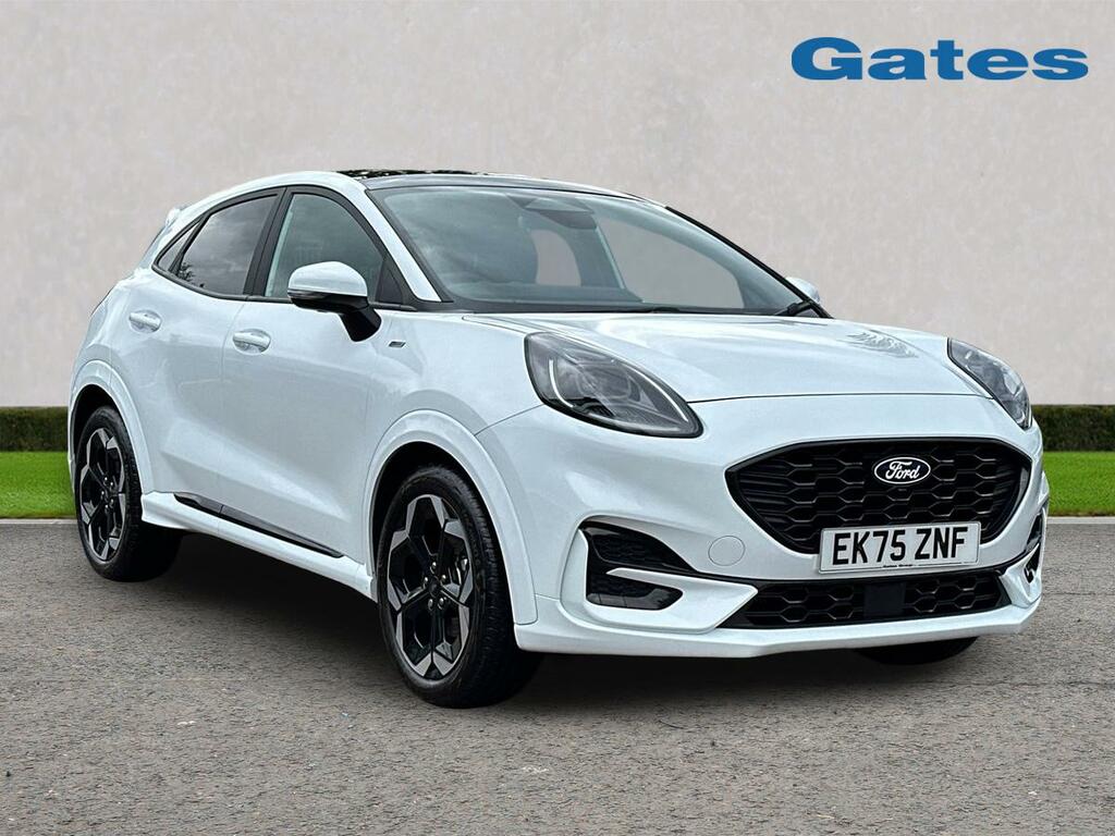 Ford Puma Puma St-line X 1.0 Mhev 125Ps EK75ZNF White