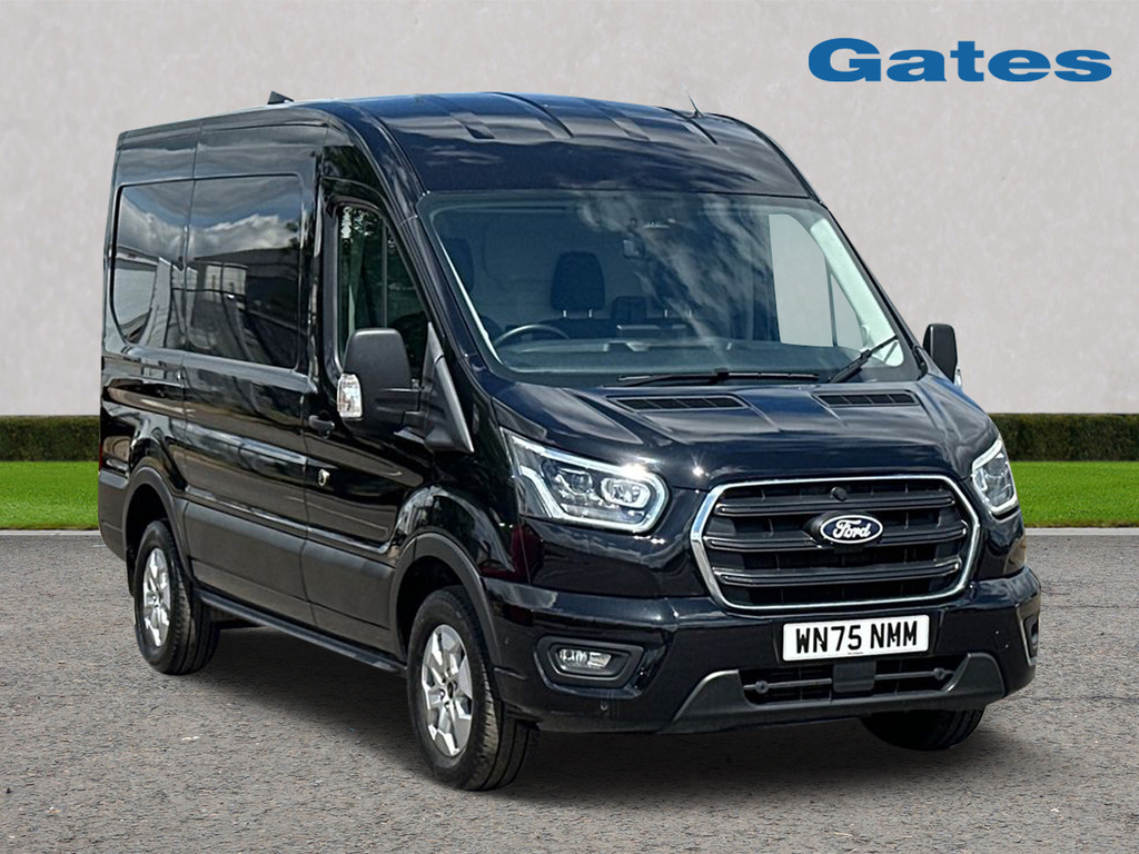 Ford Transit Custom Transit 350 L2 H2 2.0 Tdci Limited 130Ps Fwd Aut Black