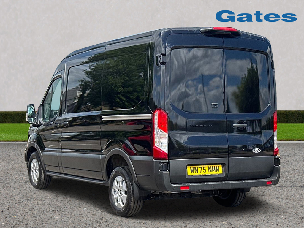 Ford Transit Custom Transit 350 L2 H2 2.0 Tdci Limited 130Ps Fwd Aut WN75NMM Black #6