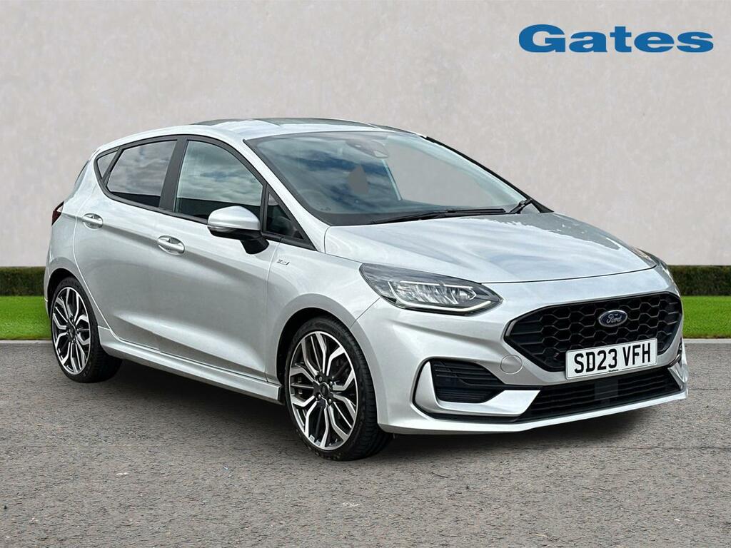 Ford Fiesta Fiesta St-line X 1.0 100Ps SD23VFH Silver #2