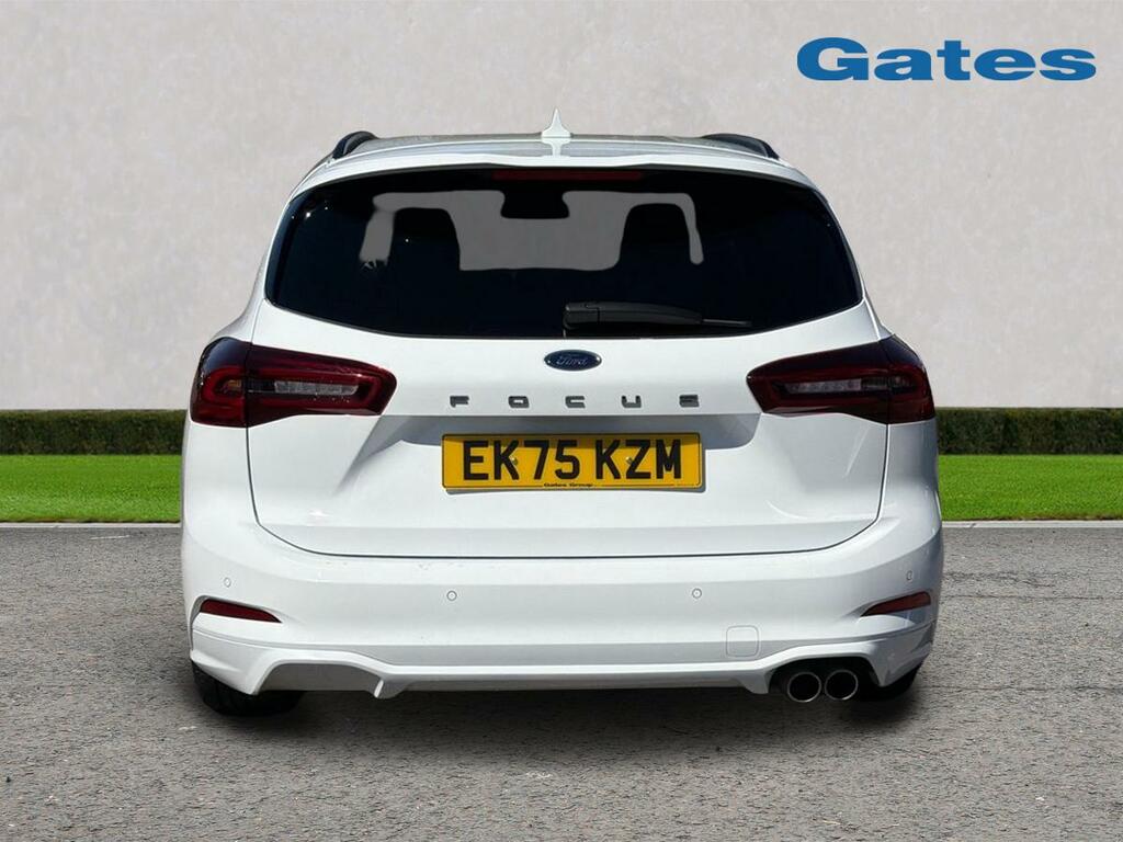 Ford Focus Focus Estate St-line 1.0 Mhev 155Ps EK75KZM White #6