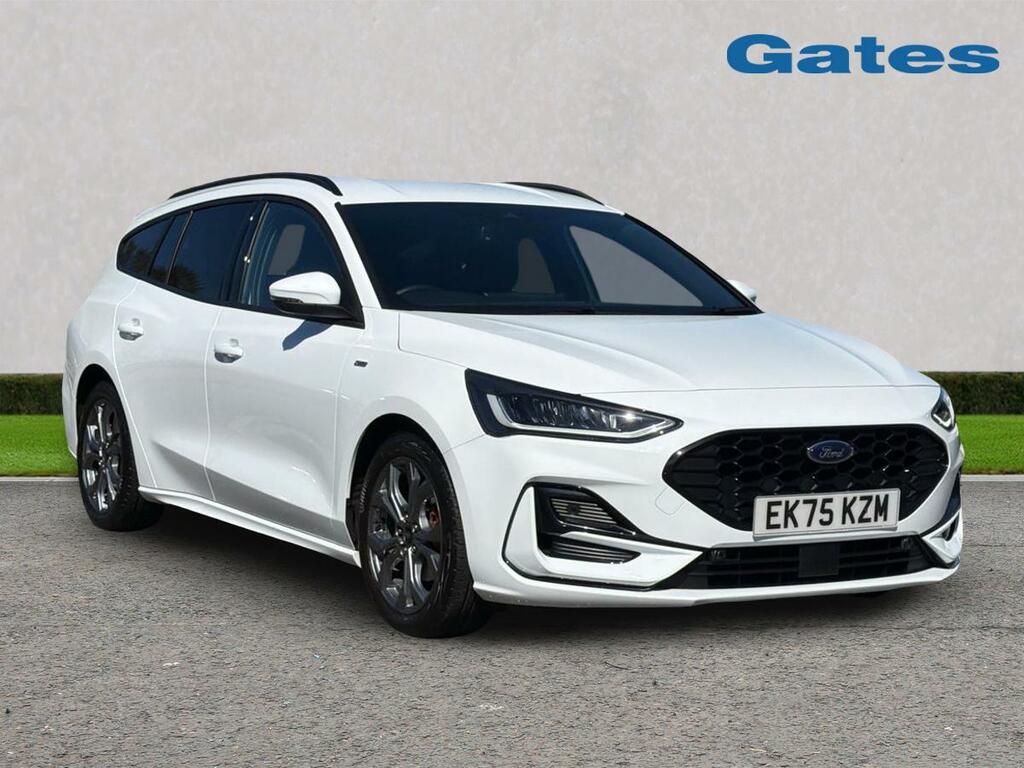 Ford Focus Focus Estate St-line 1.0 Mhev 155Ps White