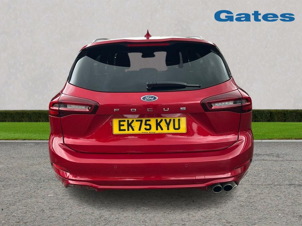 Ford Focus Focus Estate St-line 1.0 Mhev 155Ps EK75KYU Red #6