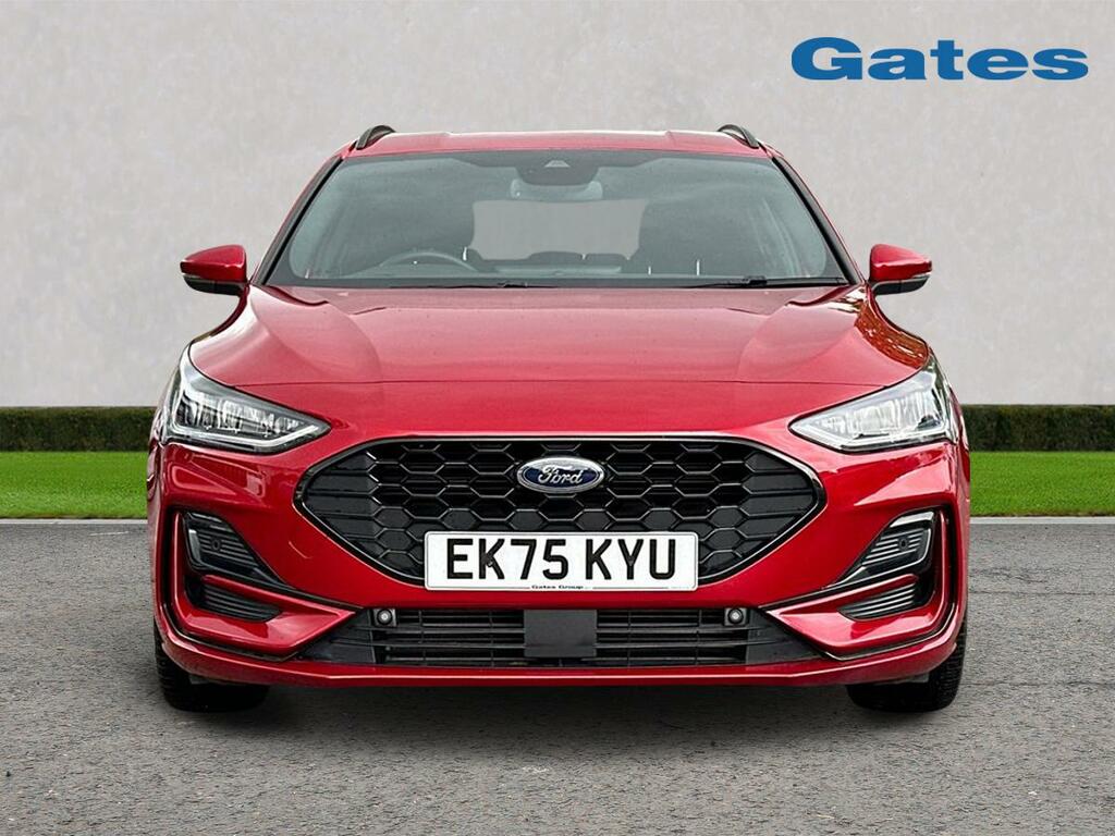 Ford Focus Focus Estate St-line 1.0 Mhev 155Ps EK75KYU Red #2