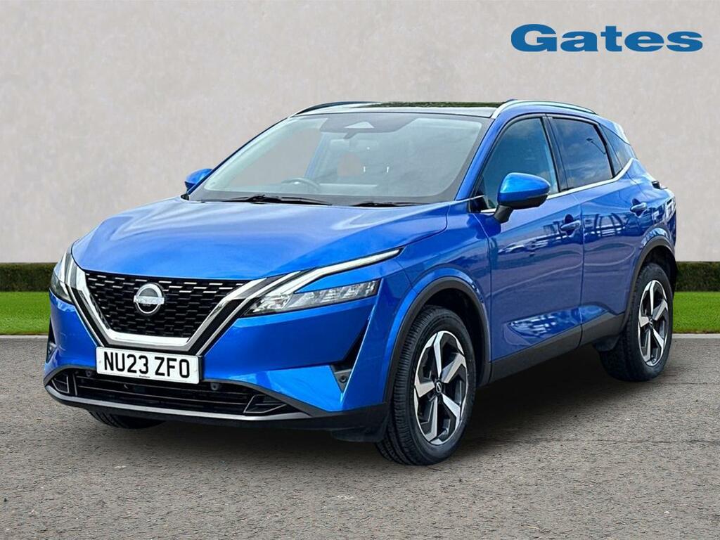 Nissan Qashqai Nissan Qashqai N-connecta 1.3 Dig-t Mhev NU23ZFO Blue #3
