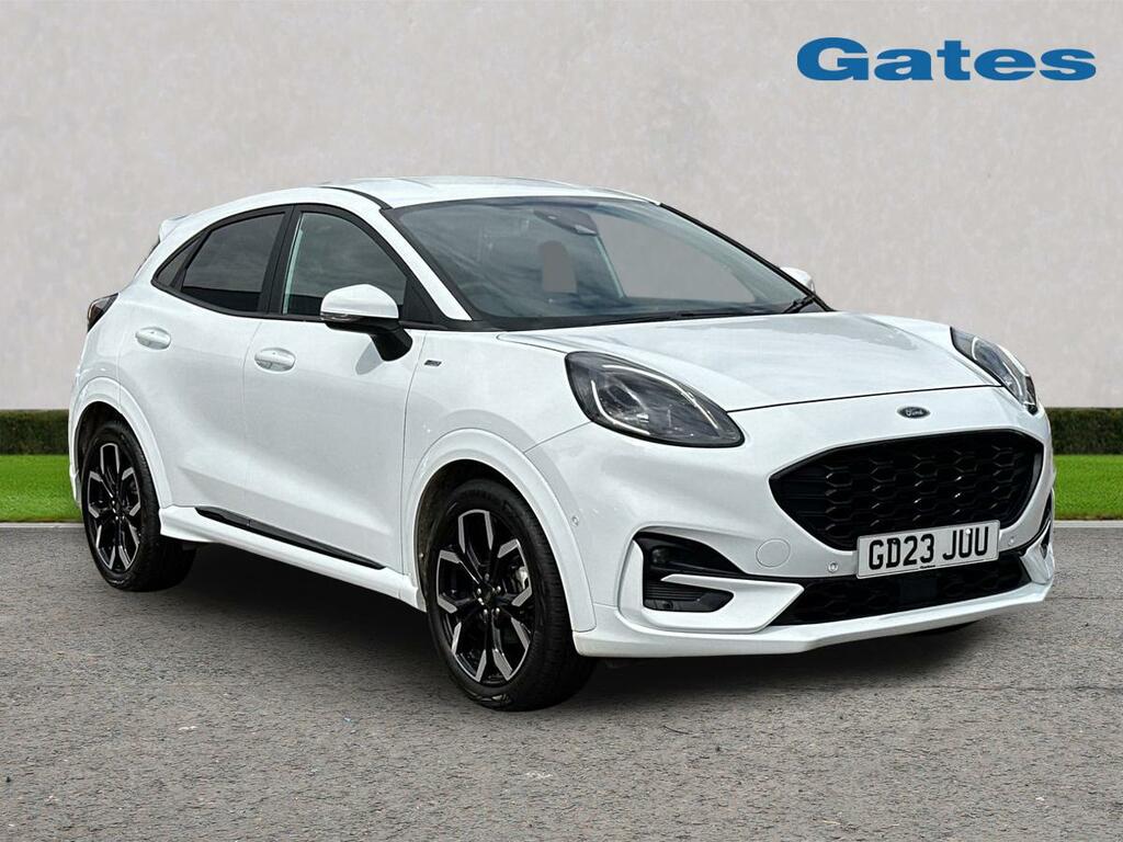 Ford Puma Puma St-line X 1.0 Mhev 155Ps GD23JUU White #2