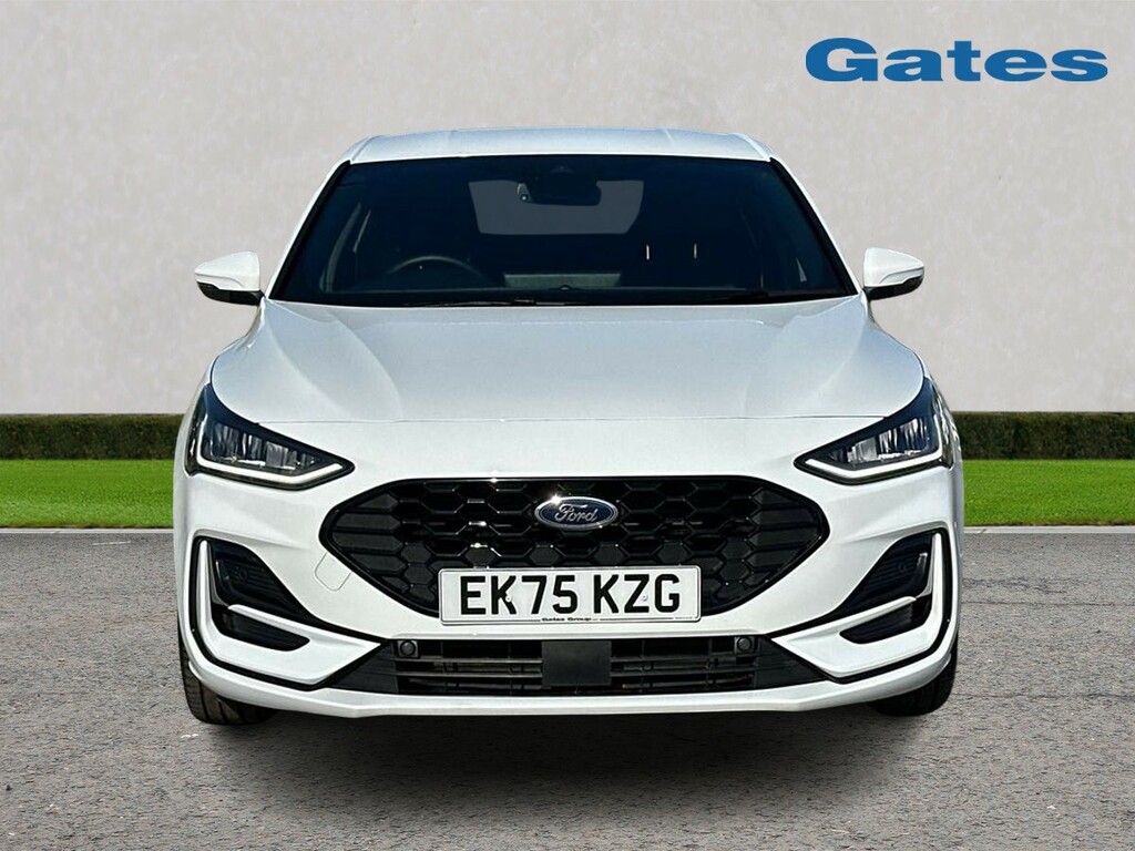 Ford Focus Focus St-line X Edition 1.0 Mhev 125Ps EK75KZG White #2
