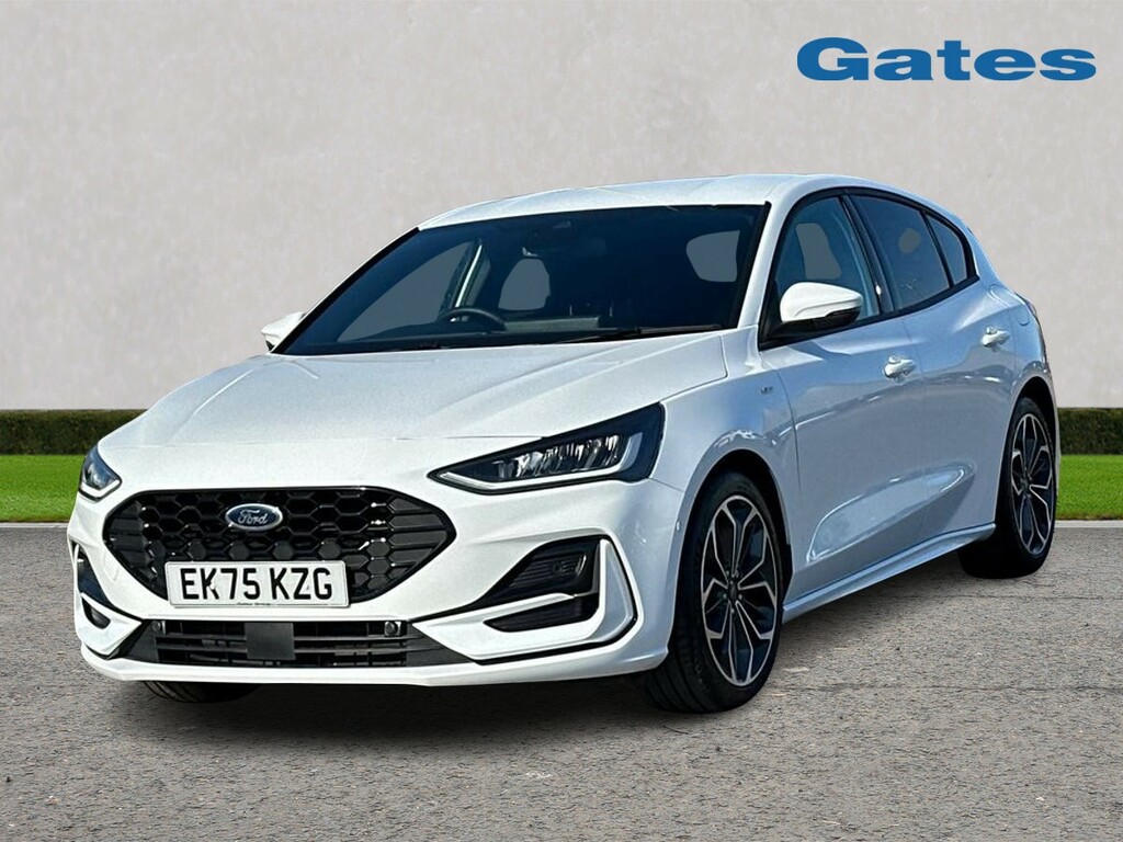 Ford Focus Focus St-line X Edition 1.0 Mhev 125Ps EK75KZG White #3