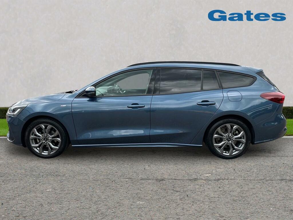 Ford Focus Focus Estate St-line 1.0 Mhev 125Ps LO73OTA Blue #4