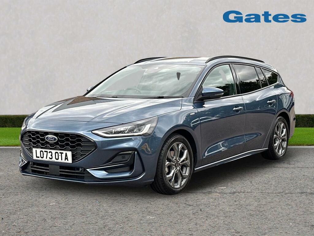 Ford Focus Focus Estate St-line 1.0 Mhev 125Ps LO73OTA Blue #3