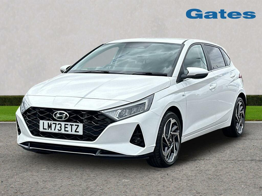 Hyundai I20 Premium 1.0 Mhev LM73ETZ White #3
