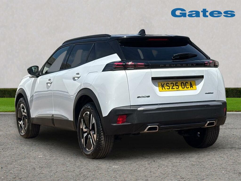 Peugeot 2008 Gt 1.2 Hybrid 136Ps KS25OCA White #5