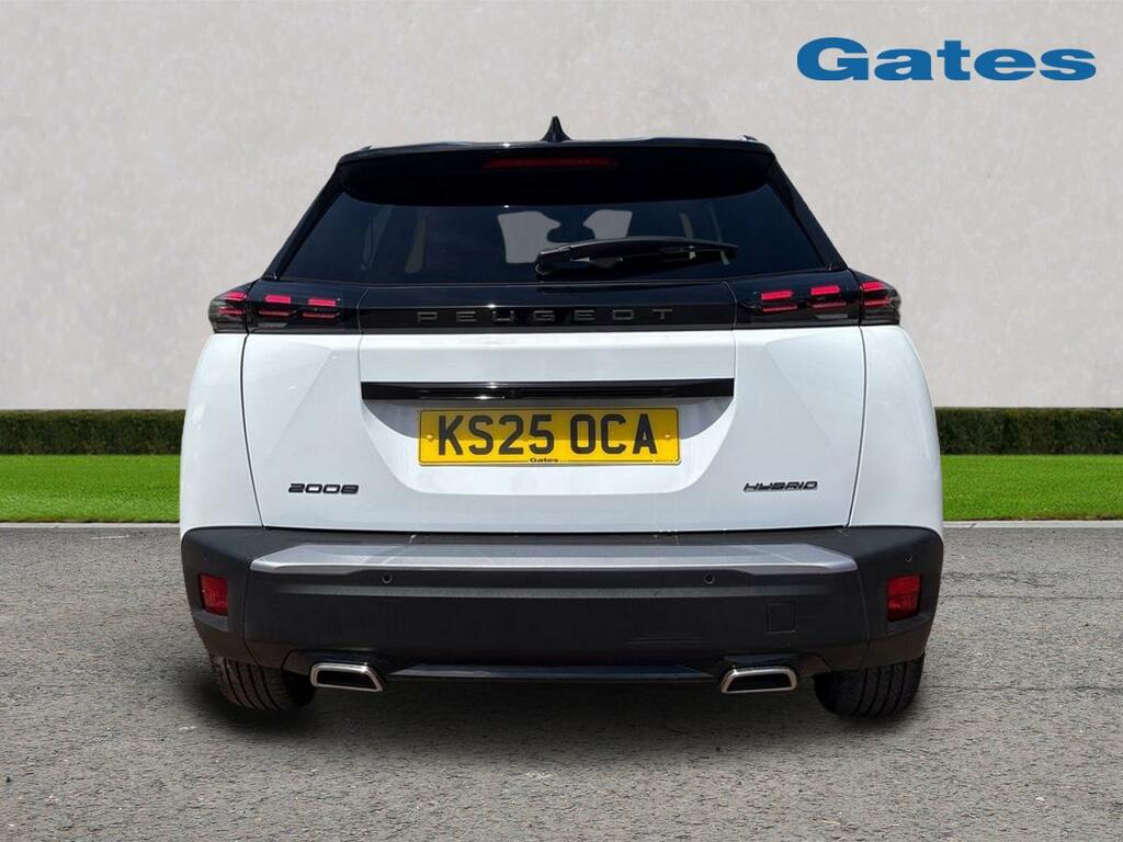 Peugeot 2008 Gt 1.2 Hybrid 136Ps KS25OCA White #6