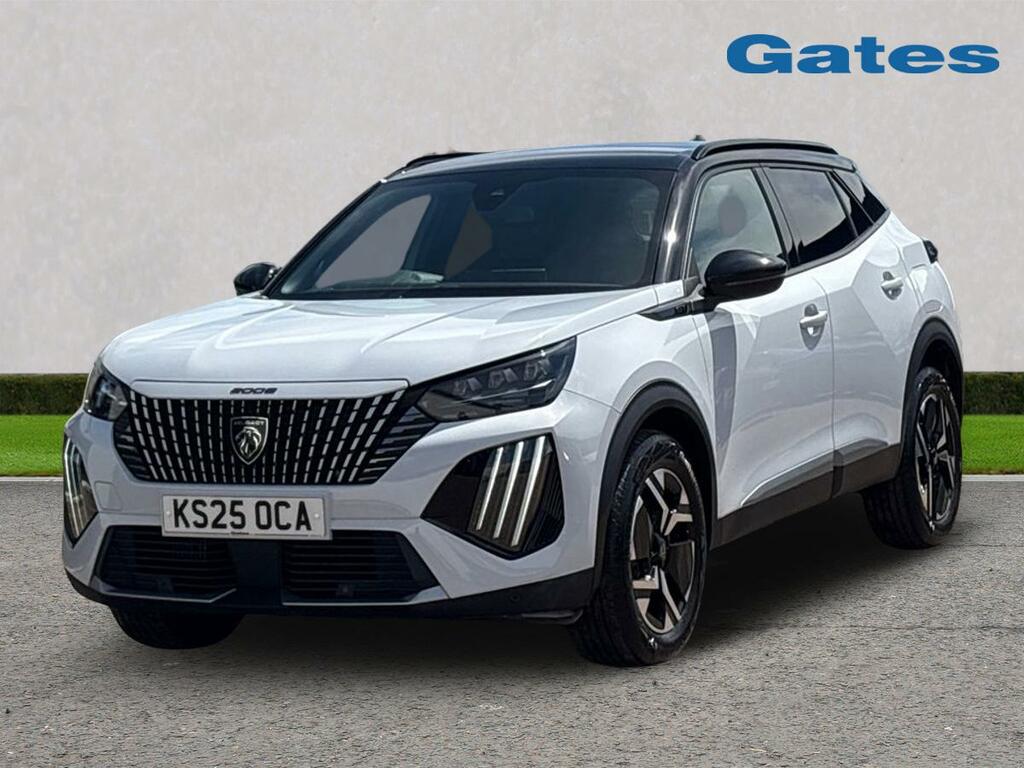 Peugeot 2008 Gt 1.2 Hybrid 136Ps KS25OCA White #3