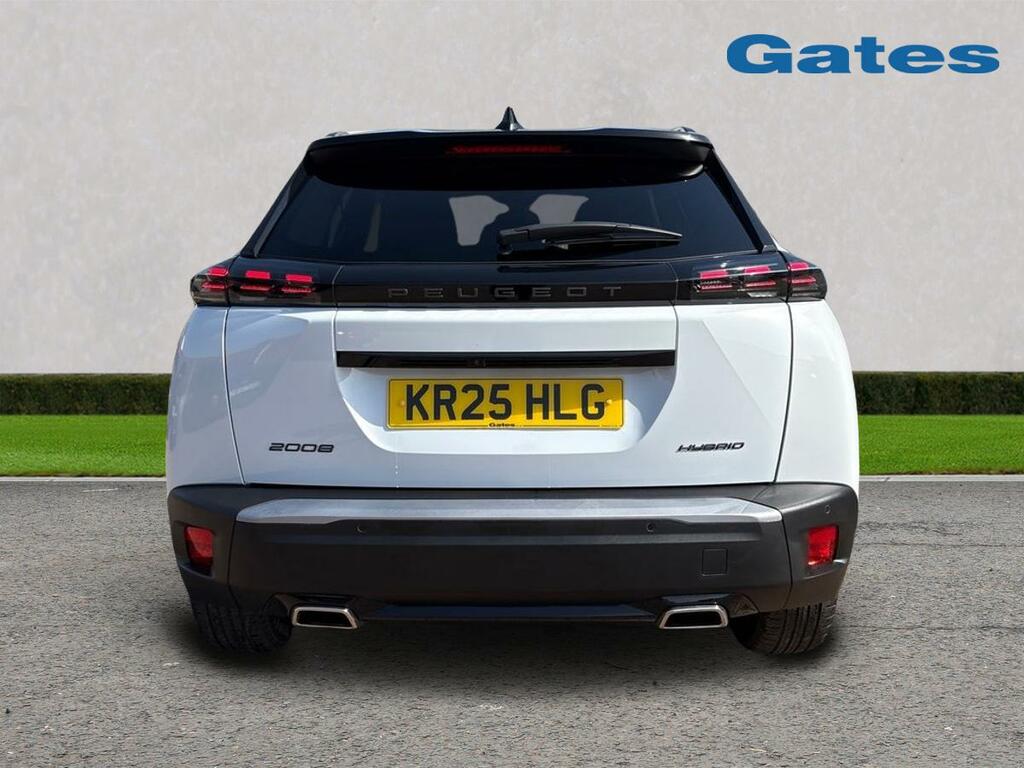 Peugeot 2008 Peugeot 2008 Gt 1.2 Hybrid 136Ps KR25HLG White #6