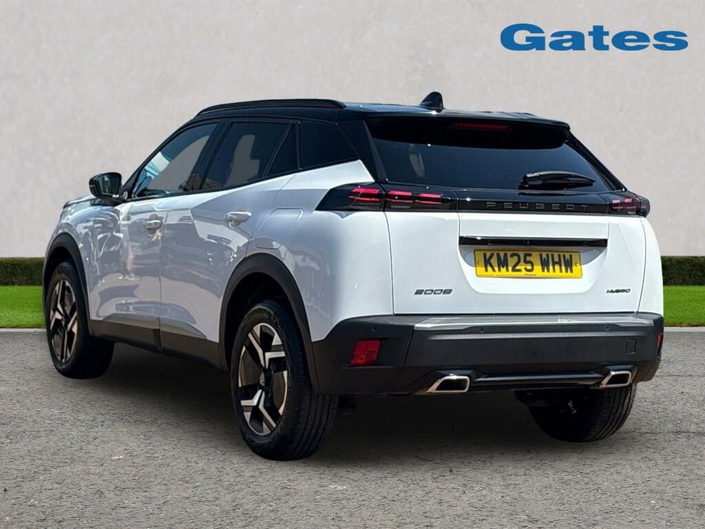 Peugeot 2008 Gt 1.2 Hybrid 136Ps KM25WHW White #5