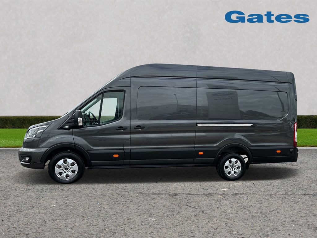 Ford Transit Custom Transit 350 L4 2.0 Tdci Limited 165Ps Rwd WN75GXD Grey #4