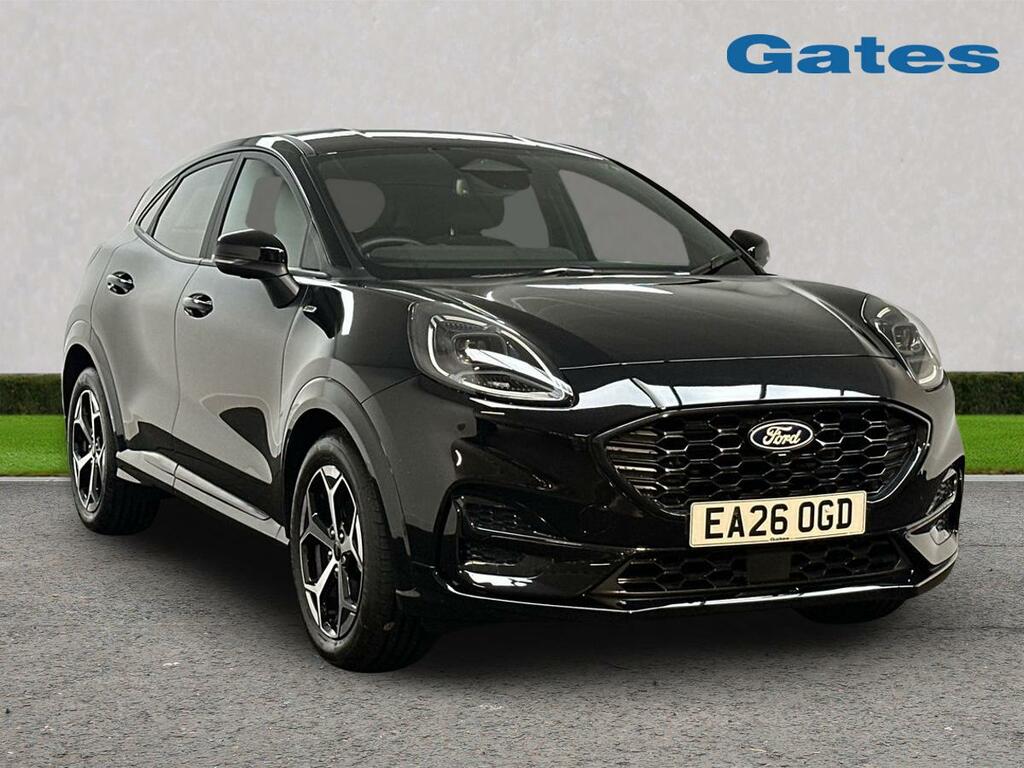 Ford Puma Puma St-line 1.0 Mhev 125Ps EA26OGD Black