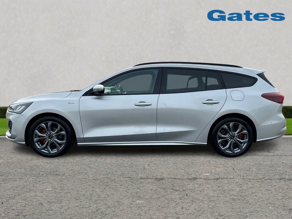 Ford Focus Focus Estate St-line 1.0 Mhev 125Ps EA26NVM Silver #4