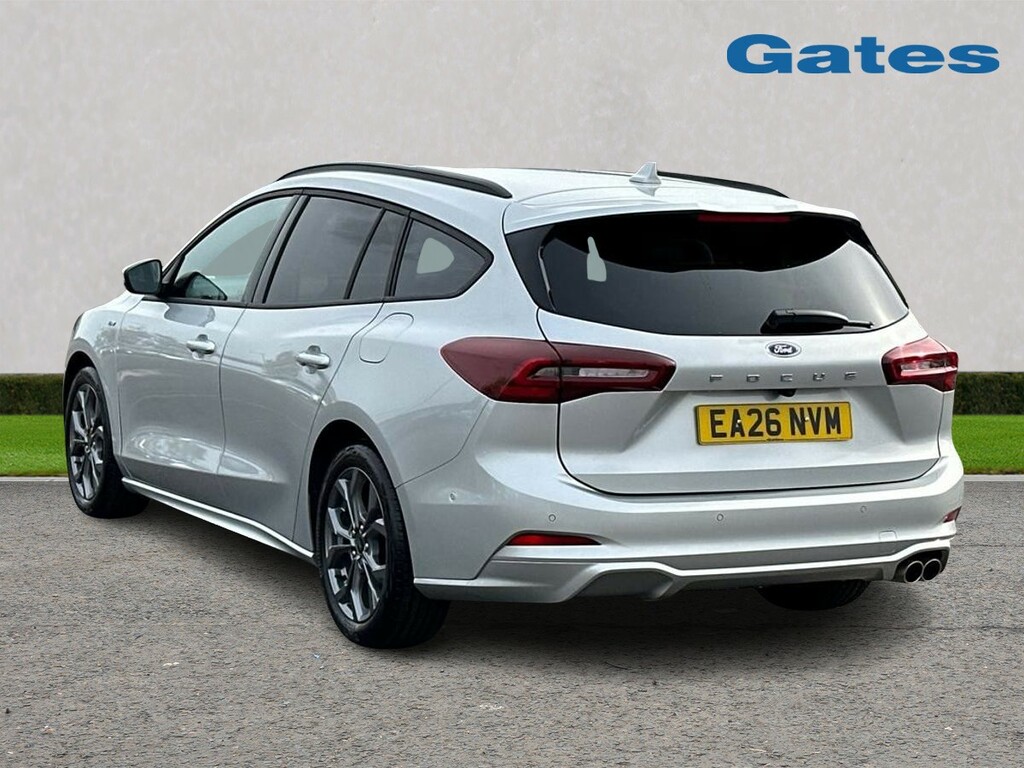 Ford Focus Focus Estate St-line 1.0 Mhev 125Ps EA26NVM Silver #5
