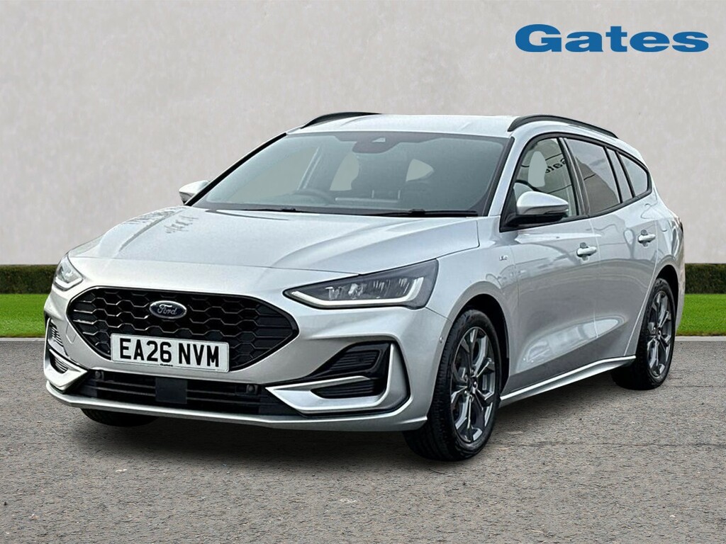 Ford Focus Focus Estate St-line 1.0 Mhev 125Ps EA26NVM Silver #3