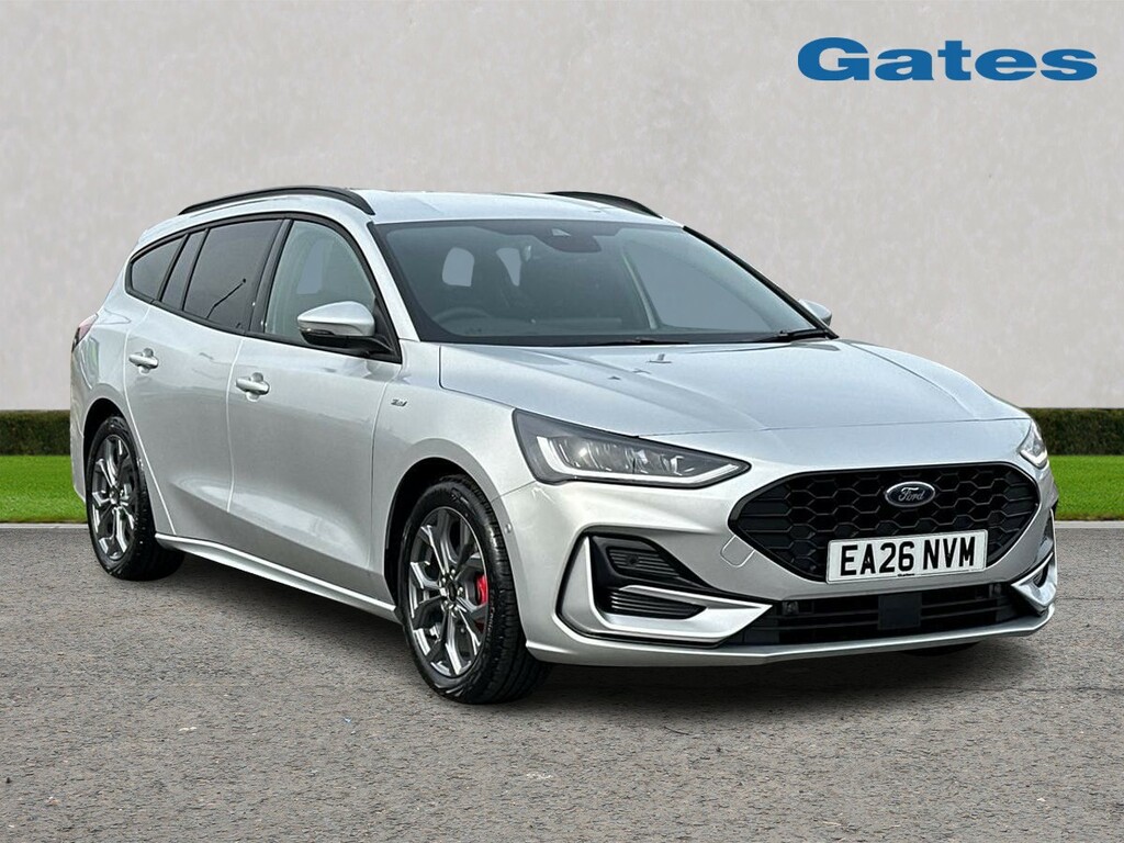 Ford Focus Focus Estate St-line 1.0 Mhev 125Ps EA26NVM Silver